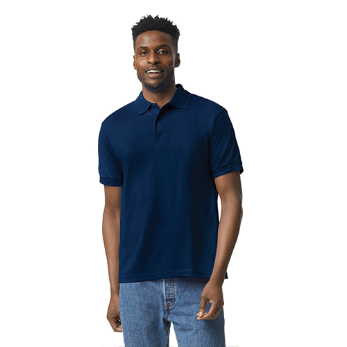g880 Gildan Adult Jersey Polo Navy Color
