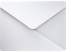 Blank white envelope icon.