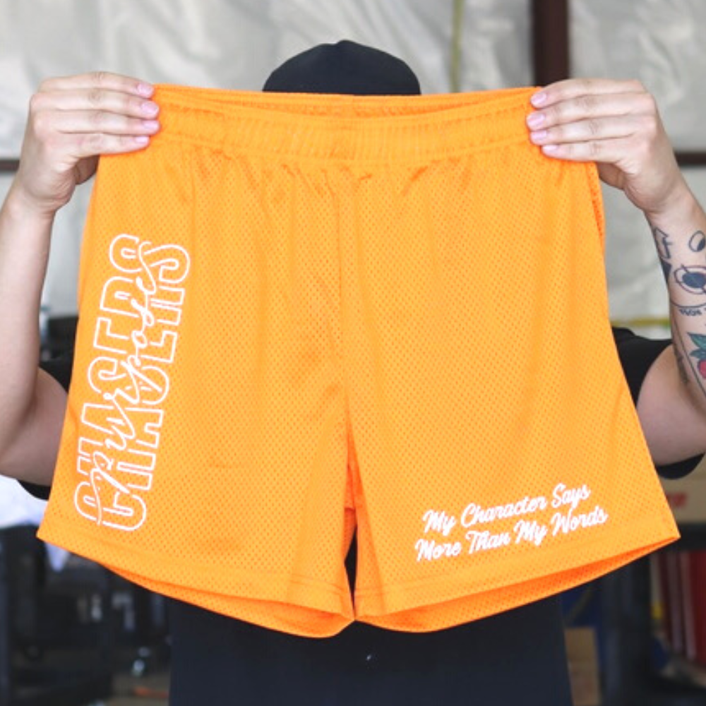 screen print on shorts