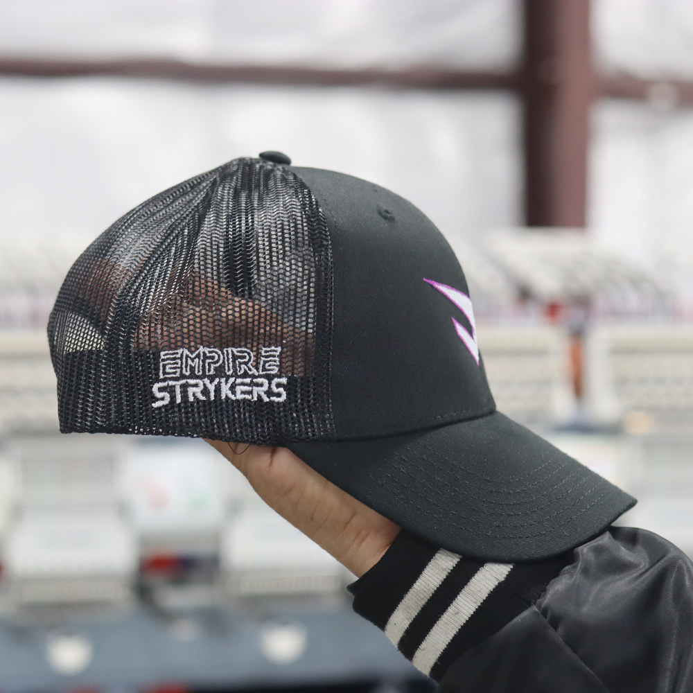 Custom embroidered mesh hats / trucker hats for Empire Strykers Trucker Hats (2)