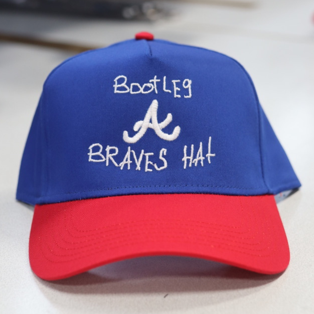 custom baseball hat embroidery design